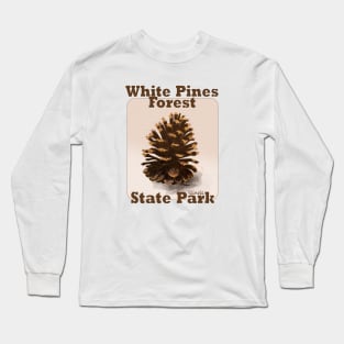 White Pine Forest State Park, Illinois Long Sleeve T-Shirt